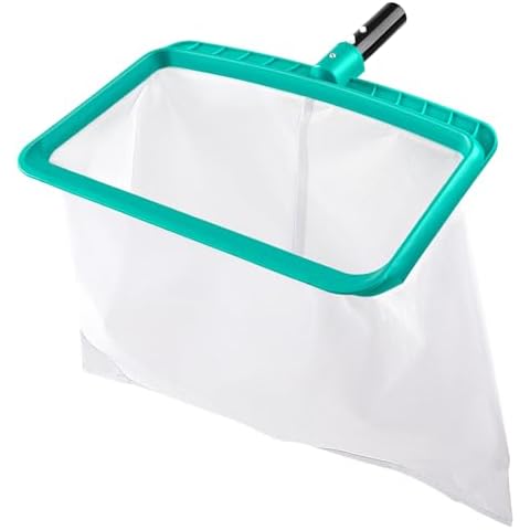 TOBEHIGHER Pool Skimmer - Pool Skimmer Net Without Pole, Swimming Pool Leaf Skimmer Net with Reinforced Frame, Larger Capacity Pool Nets for Cleaning, Debris Pickup Removal Cover