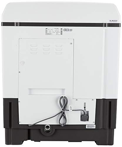 Image of LG 6.5 kg Semi-Automatic Top Loading Washing Machine (P7550R3FA, Dark Grey)