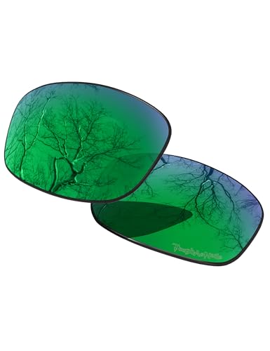 Verres polarisés Oakley Fives Squared avec traitement antireflet AR poly vert émeraude