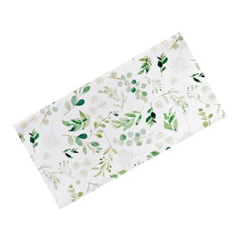 WHAMVOX Funda Desmontable para Cambiador de Ñiño en Tela Reutilizable Diseño Bonito Color Verde Niñas Hogar