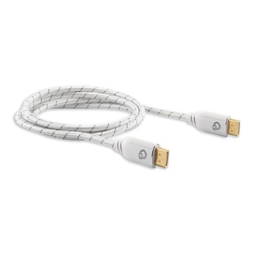 OEHLBACH GAMING DisplayPort 2.1 Kabel 2,0m - 80 Gbit/s UHBR20, 8K 240Hz, 4K 540Hz, HDR10, FreeSync, G-Sync, DSC, für High-End Gamer, Streamer & Creator