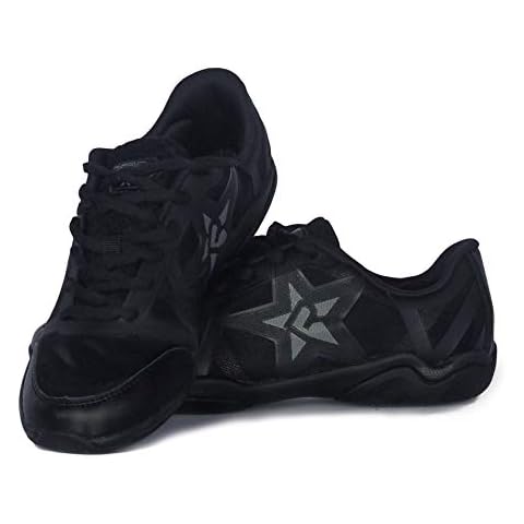 Rebel Athletic Unisex-Adult Rebel Ruthless Blackout Cheer Shoe, Black, 13 Cover