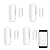 WiFi Door Sensor, Smart Window Contact Sensor for Home Security, Wireless Window Door Sensor Alarm Compatible with Alexa and Google Assistant, No Hub Required, (8 AAA Batteries Included) 4 Pack