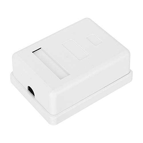 RJ45-8P8C CAT6 Network Junction Box with Phosphor Bronze IDC Terminal for 22-24AWG Cable, Suitable for Networks Wiring