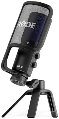 RØDE NT-USB+ Microphone USB à Condensateur Pro avec Interface Aud...