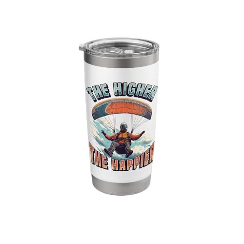 Paragliding Skydiving Parachute Paraglider Paragliding Stainless Steel Insulated Tumbler