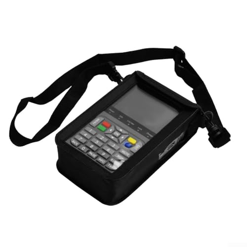 Feeshoppher Medidor de señal digital con pantalla LCD HD de 3.5 pulgadas DVB S2X S MPEG 4 H.264 decodificación de espectro y analizador de constelación automático ciego manual NIT Scan DISEQC 1.0
