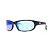 Calcutta Steelhead Sunglasses (Black Frame, Blue Mirror Lens)