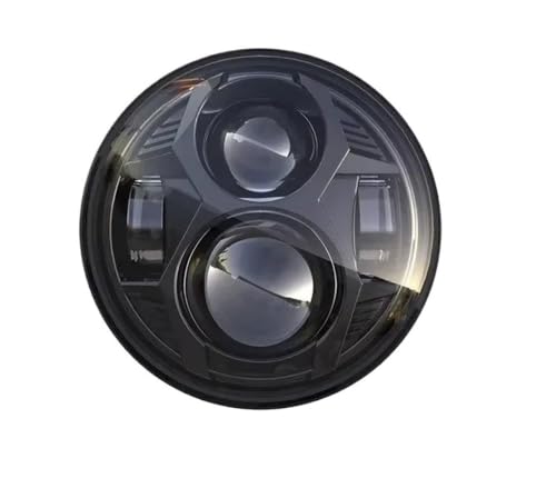 Phare de moto projecteurs pour FXST FXSTB FXSTC phares 5 3/4 pouces noir