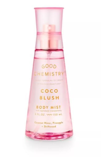 Good Chemistry Body Mist Fragrance Spray Coco Blush 5.07 Fl Oz (Pack of 1)