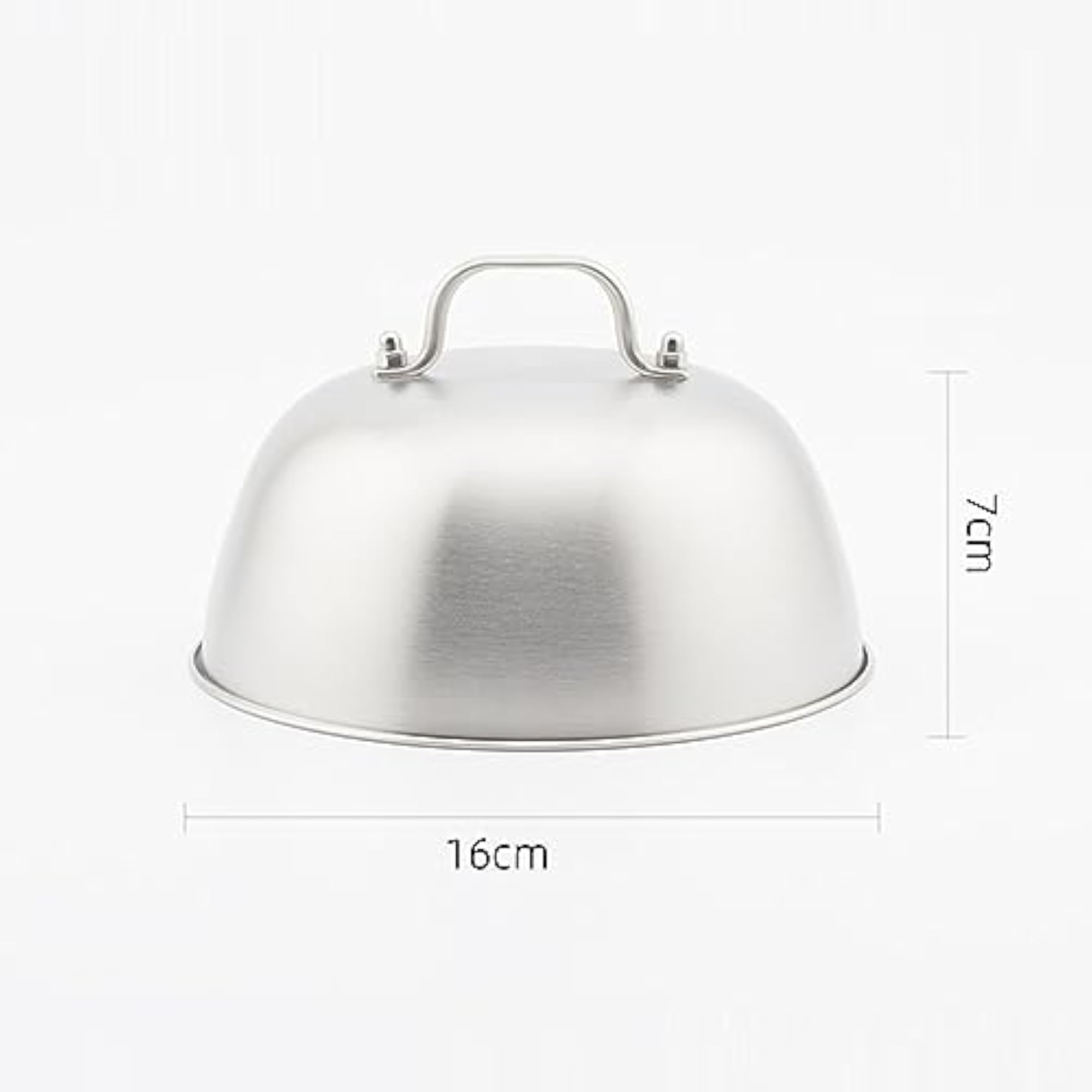 Grill Dome Cover for Melting Burgers, 6.3in