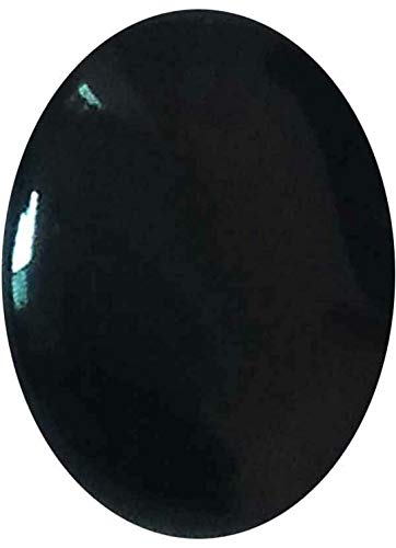 Sulemani Hakik Pierre Originale Noir - Gemme Hakik Naturelle 5.25 Ratti Petite Taille AMZ5690