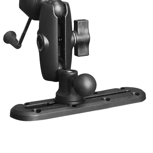 Glugahrif Accesorios de Pista de Pesca en Kayak, Pista de Kayak de bajo Perfil - Kayak Accessories Mount Track - Varilla de Pesca de Nylon Marino Compacto Rargadoras de riel de riel