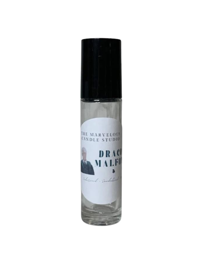 Draco Malfoy Perfume And Room Sprays | Pop Culture Gifts | Celebrity Candles | Funny Novelty Birthday Gift (10ml Roll-on Perfume)