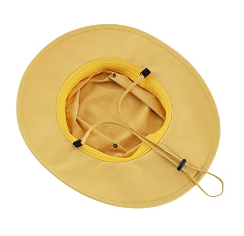 Image of Home Prefer Summer UPF 50+ Men's Bucket Sun Hat Wide Brim Fishing Hat Safari Hat
