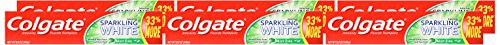 Colgate Sparkling White Whitening Toothpaste, Mint - 8 Ounce (6 Pack) #TOP6