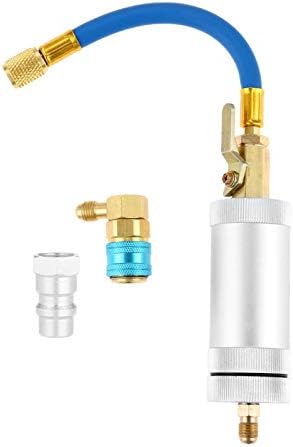 Inyector de Aceite y Tinte para Compresor Aupoko R134A, Herramienta HVAC