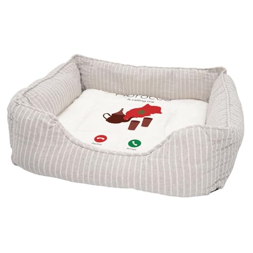 Panier pour chien déhoussable et lavable avec base antidérapante confortable - 2