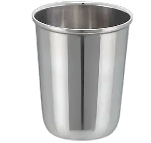 BigPlayer Stainless Steel Round 26g. Juicy Glass 6.5 X 7.5, for Home