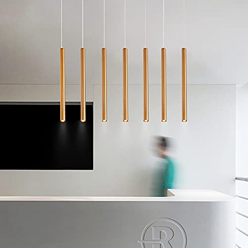 Altura ajustable en lámpara colgante de aluminio 3W con iluminación cálida 3000K 5