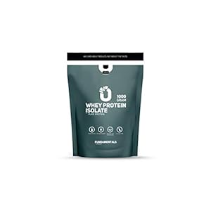 Fundamentals Whey Protein Isolate – Protein shake – Eiwitpoeder – Lactose vrij – Vrij van kleur/smaak stoffen – 1 kg