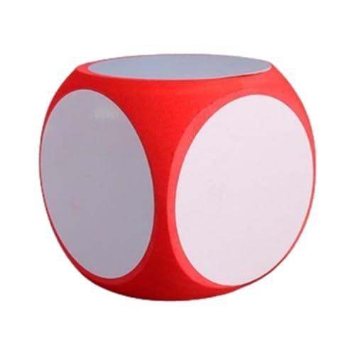 Formare dadi a secco - dadi di grande forma per i - grandi dadi vergini, blocco F cancellare a secco, numero di lettera di disegno, cubo di dadi di lavagna per aula, giochi,