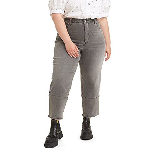 Levi's Women's Plus-Size Ribcage Straight Ankle Jean