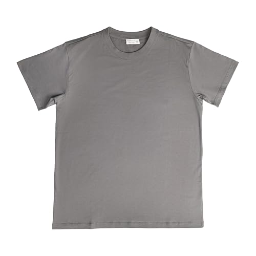 Image of Everbasics Supima Cotton Men's Crew Neck Classic T-Shirt, Regular Fit, Premium Soft Cotton Tee(100% Supima Cotton)