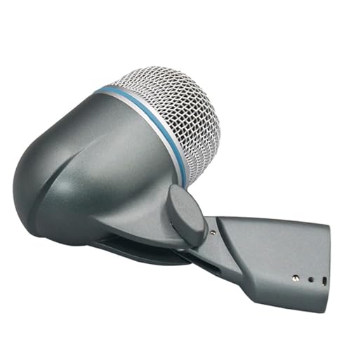 LLHCF BETA52A - Micrófonos de tambor para instrumentos, micrófono dinámico, micrófono supercardioide con cuerpo de metal para bajo