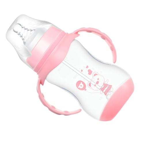 BESPORTBLE シー広口径 食品 素材 温変化で色が変わる 漏れ防止設計 かわいいキャラクター柄 ダブルハンドル付き ちゃん用直飲み水筒