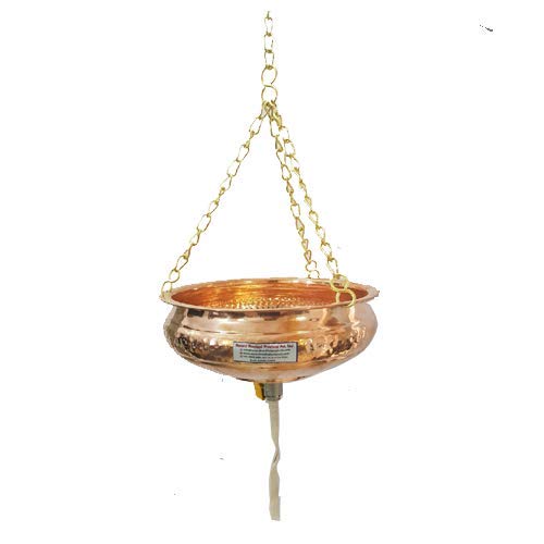 ACCO Panchakarma SHIRODHARA POT/YANTRA (Copper) | Copper Shirodhara Pot | 2.5L Capacity | Brass Closure