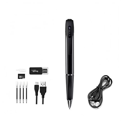 SHENMEILA Spy Cameras Pen 1080P Hidden Cameras Mini Portable Pocket Cam Covert Camera with 32GB SD Card Secret Camera with Video Recording Photo Taking for Home Business Conference Class