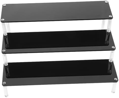 AOKWAWALIY display shelves for collectibles acrylic trays for display art display rack represent base car model