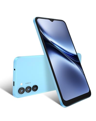 XGODY X36 Handy Ohne Vertrag, 6,52" 4G Dual SIM Smartphone, Blau | 3GB RAM + 32GB Speicher, bis 256GB microSD, 4200mAh Akku, 13MP + 5MP Kamera, Android 15 Go Octa-Core, Face ID & GPS