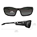 Ergodyne Skullerz Odin Anti-Fog Safety Sunglasses - Black Frame, Smoke Lens