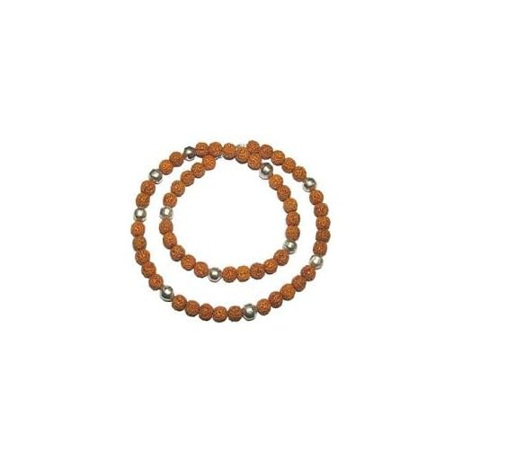 Mala 5 Mukhi Rudraksha au mercure pour vos séances quotidiennes de yoga