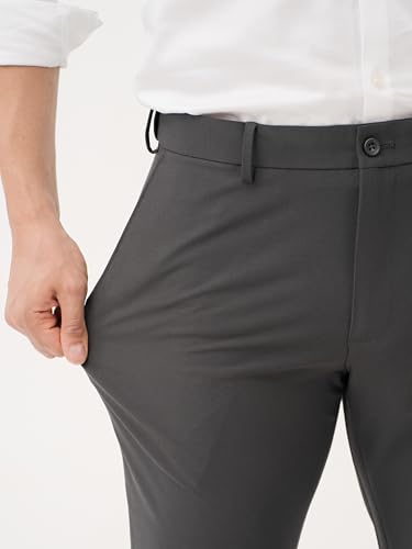 Image of The Pant Project Luxury PV Lycra Stretchable Formal Pants for Men | Stylish Relaxed Fit Men's Wear Trousers for Office or Party | Mens Fashion Dress Trouser Pant