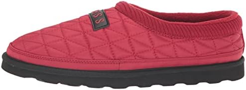 Guess Men's Wrenn Slipper, Dark RED 600, 8 | Image 7