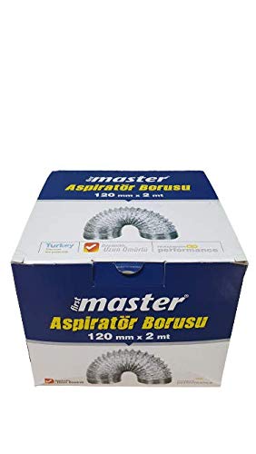 Aspiratör Borusu x 2mt, 120 mm