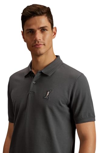 Image of Peter England Men's Cotton Regular Fit T-Shirt