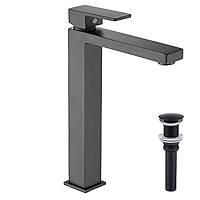 Modern Solid Brass Bathroom Sink Faucet Single Handle Hole Vanity Mixer - View #6