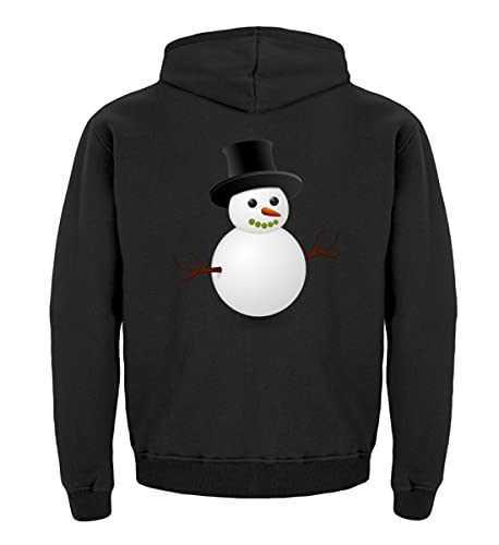 Hoodie bonhomme de neige avec cylindre style hivernal