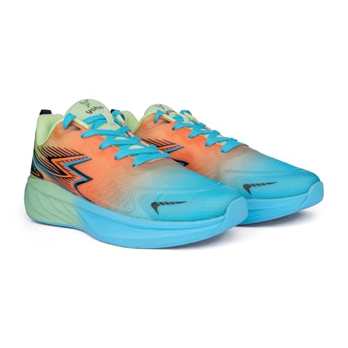 Image of YOHO RushHour Dynamiq Sports Shoes for Men |Cushioned Insole, Stylish, Casual & Sneakers for Gents | Lightweight, Anti-Skid Shoe for Gym, Walking, Running & Everyday Use-1835