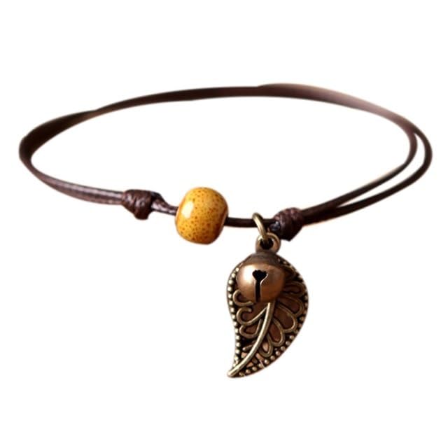 See full amazon price history chart for El Regalo 1 Leg Anklet- Retro Bohemian Ceramic Bead Decor Hollow Bell & Leaf Charm Bracelet/Anklet for Girls & Women (Yellow) El Regalo 1 Leg Anklet- Retro Bohemian Ceramic Bead Decor Hollow Bell & Leaf Charm Bracelet/Anklet for Girls & Women (Yellow) (B0CVS3W3V6) Amazon Price History, Amazon Price Tracker