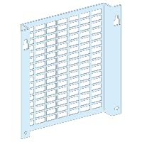 Plaque perforée emboutie Schneider Electric support de fixation 4 modules