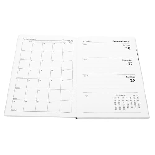 jojofuny English Planner Calendar Journal Weekly Planner Not