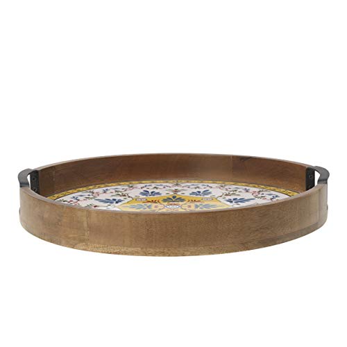 Gourmet Basics By Mikasa Vella Lazy Susan Serving Tray, 16-Inch #TOP1