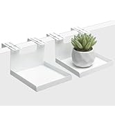AKBFOX Office Cubicle Shelf Storage Organizer Floating Corner Rack Hanging Shelf Adjustable Home ...