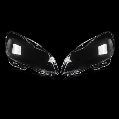 Cubierta faros delanteros coche Benz W204 accesorios lentes transparentes 2011-2015