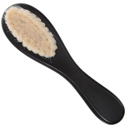 Toyvian Cepillo de Baño para Niña con Cerdas Suaves para Exfoliar y Masajear el Cabelludo Diseño Ergonómico Color Negro para Recién Nacidos y Cuidado Delicado Baño